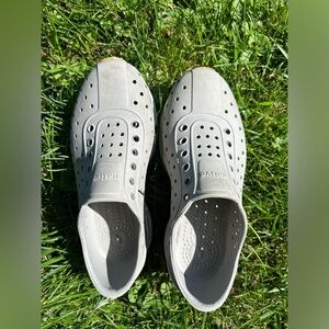 Kids Grey Native Shoes